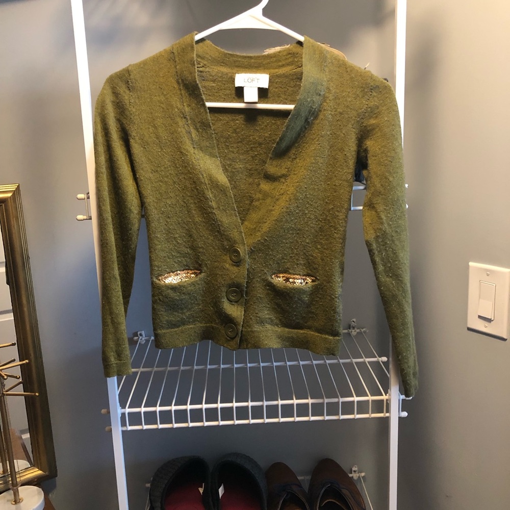 Loft sweater/ Green / Size XS